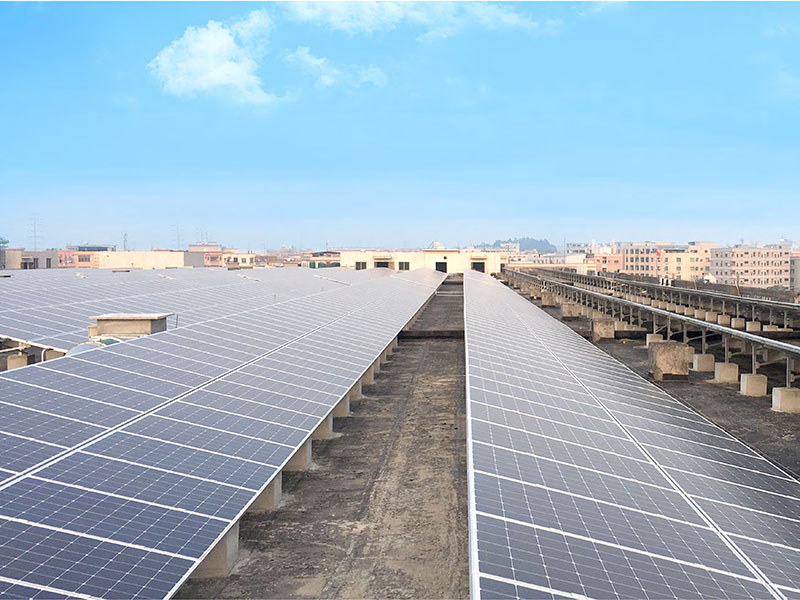 厚街1mwp项目-工业混凝土屋顶光伏-太阳能光伏,太阳能发电,广东创益新